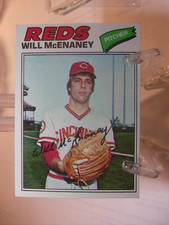 1977 Topps Baseball Card    #160 Will McEnaney     (93512)