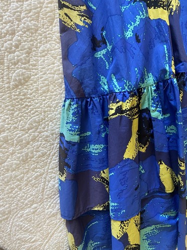 Christopher John Rogers for Target Colorful print maxi Dress, sz 4 - Picture 5 of 8