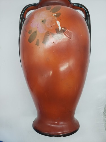 1922 Miyako Nippon Henkel Vase Emaille Perlen gemarkt EUC T17 - Bild 3 von 12