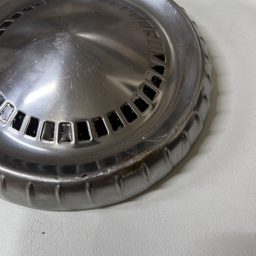 1960 1961 1962 1963 Ford Falcon OEM Poverty Wheel Center Dog Dish Hub Caps 9.5" - Foto 20 di 24