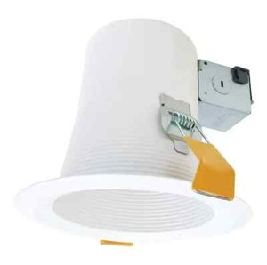 HALO CEZ6125GU24WBICAT Lamp-Based Direct Mount Recessed Light Canless EZ-Trim 6