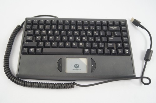 Motorola FLN9890A MW800 USB Mechanical Keyboard Black Tested WORKING D231