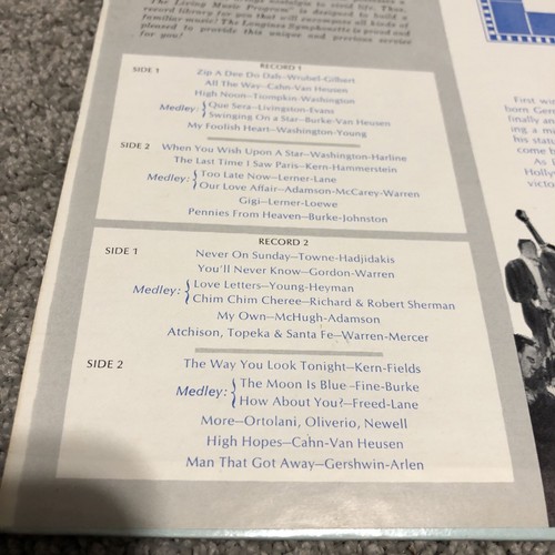 Longines Symphonette Academy award songs- Vinyl Double LP. - Picture 6 of 11