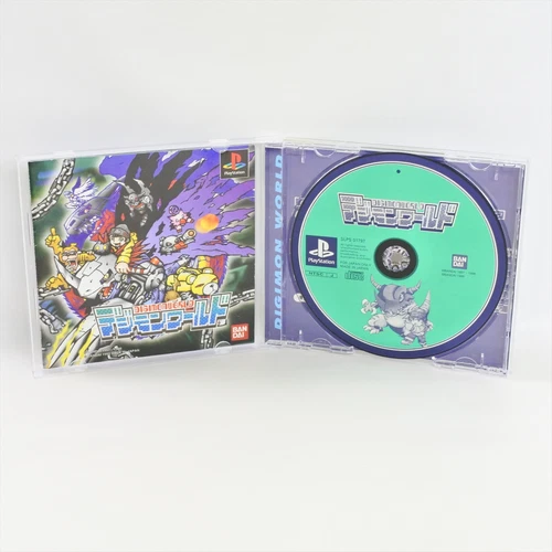 DIGIMON WORLD PS1 Playstation For JP System Working Tested 2830 p1