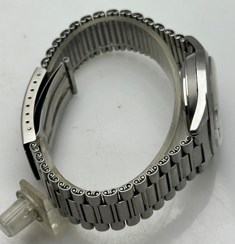 Vintage West End Watch Co Sowar Prima Automatic Day/Date Black Dial Men's Watch - Picture 10 of 12