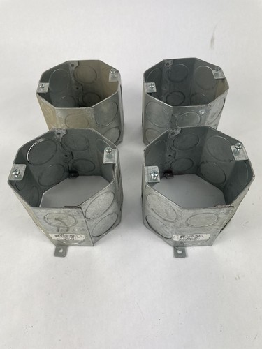 Steel City 54561 3/4 1 Concrete Outlet Masonry Box Steel 4 pack - Lot of 4 - 第 1/7 張圖片
