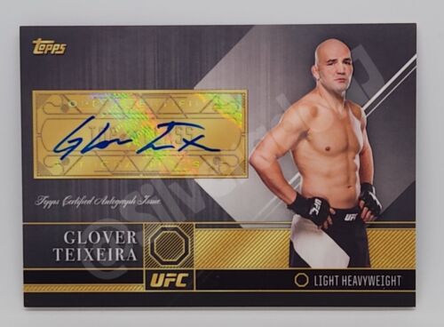 2016 Topps UFC Top of the Class Glover Teixeira Auto Fighter Autograph TCA-GT