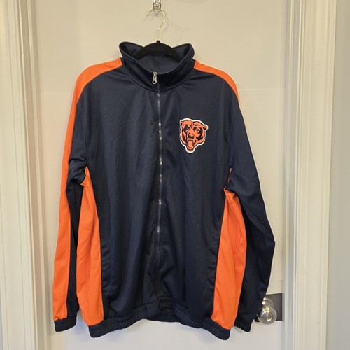 Chaqueta de calentamiento frontal con cremallera para hombre NFL Chicago Bears talla XL NFL - Imagen 11 de 11