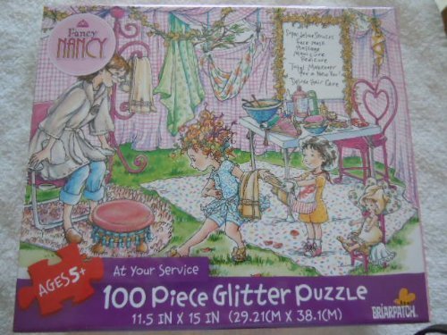Fancy Nancy 100 Piece Glitter Puzzle - At Your Service