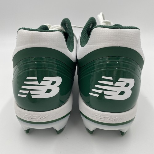 New Balance Herren Gr.14 PL4040F5 4040 F5 geformte niedrige Baseball Stollen grün/weiß - NEU - Bild 5 von 10