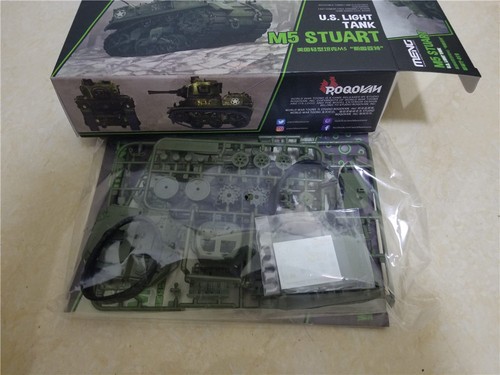Modelo de conjunto de plástico Meng WWT-012 EE. UU. M5 edición Stuart Q - Imagen 3 de 5