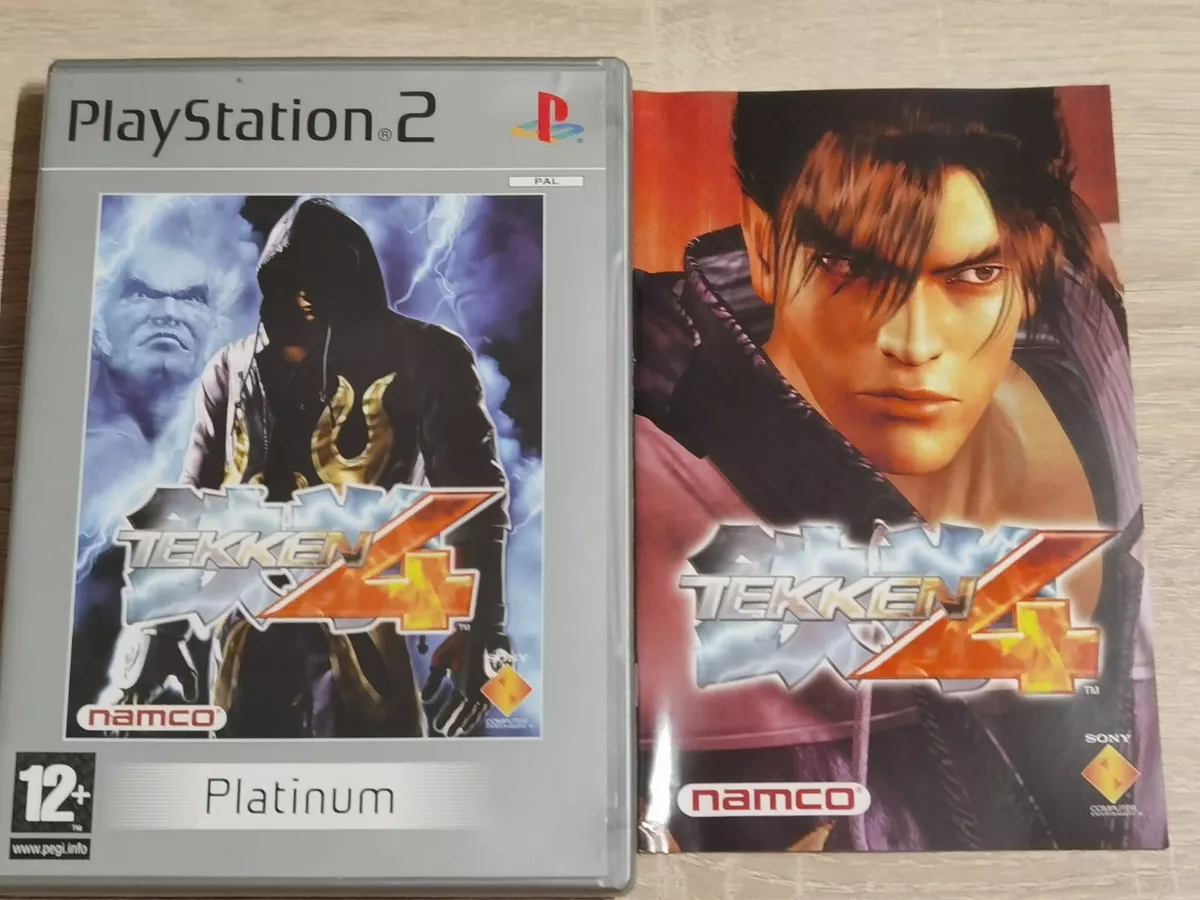 Tekken 5 PS2 Playstation 2 game Complete With Manual Tested Working PAL  French