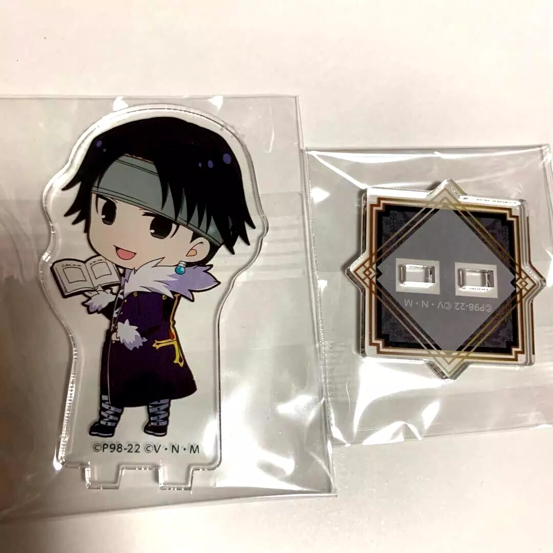 Hunter x Hunter animate cafe Chrollo Lucilfer large acrylic stand keychain