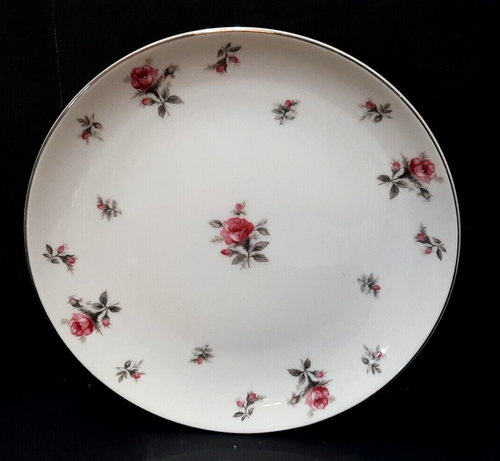 Juego de 4 piezas Meito Rosechintz China 1 taza y platillo de ensalada y mantequilla de pan - Imagen 4 de 10