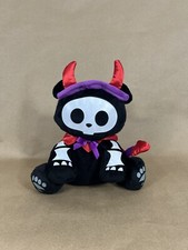 Skelanimals ChungKee Devil Costume Plush 8" Halloween Stuffed Skeleton Bear 2009