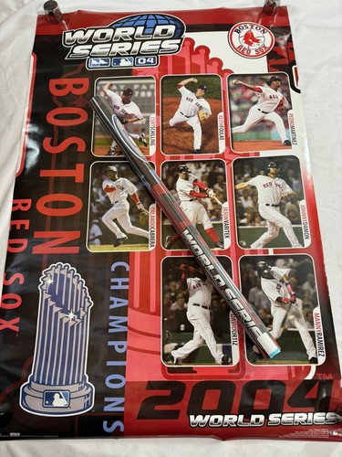 Boston Red Sox 2004 World Series 22,25 x 34" VERSIEGELT Baseball POSTER MLB