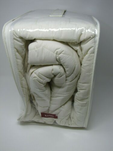 NOSTALGIA HOME LEXINGTON IVORY KING BEDSPREAD HONEYCOMB DESIGN - Picture 3 of 3