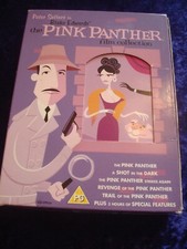 DVD THE PINK PANTHER FILM COLLECTION PETER SELLERS BLAKE EDWARDS.BOXSET UK R2