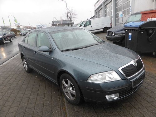 Skoda Octavia II 1Z Limousine Tür hinten Rechts 9901 komplett mit Anbauteilen - Photo 11/12