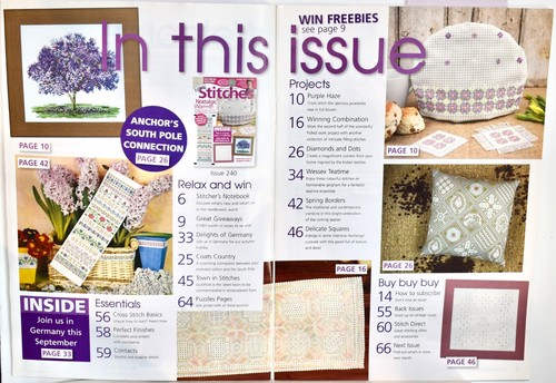 Mary Hickmott's New Stitches Magazine No. 240 - Picture 2 of 2