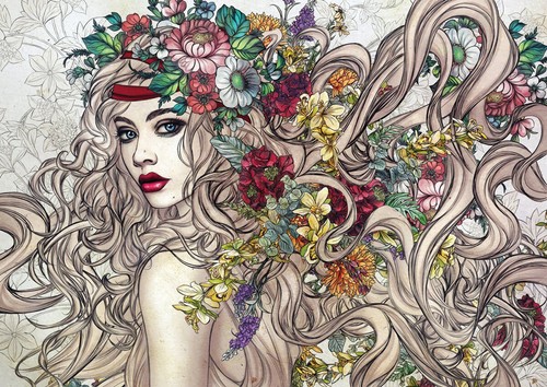 Anatolian Flower Power 1500 Piece Jigsaw Puzzle - Afbeelding 1 van 2