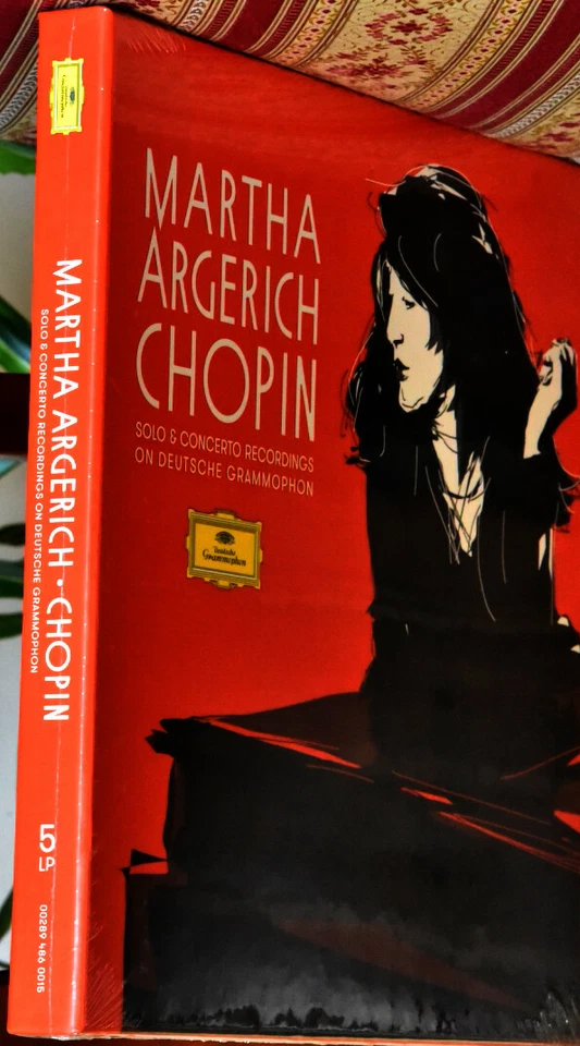 DGG Martha ARGERICH Chopin Solo & Concerto Recording 180g #5LP BOXSET No 1031 SS - Image 4 of 4