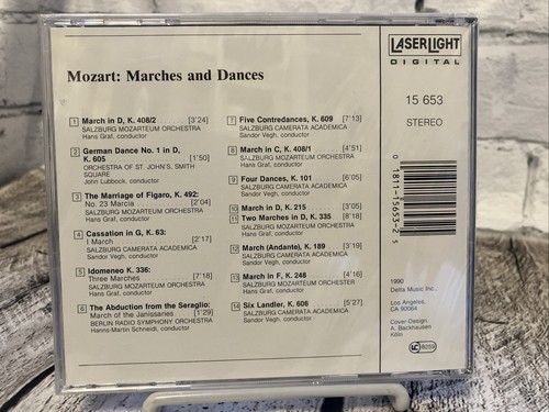 Marches And Dances - German Dance, Cassation, Contredanses ~ Mozart ~ CD ~ New - Bild 2 von 7