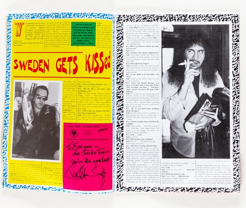 Revista KISS Strike 33 1994 Gene Simmons Paul Stanley - Imagen 3 de 4