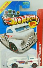 1/64 HOT WHEELS RACING MIG RIG COE WHITE 109/250 Red Line HW Racing 2013 09AOP