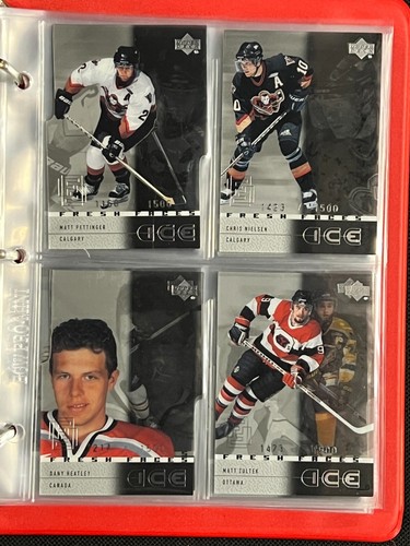 2000-01 Upper Deck Eishockey Serie 1 Komplettset mit SPs (1-60) & 4 Insert Sets - Bild 8 von 9