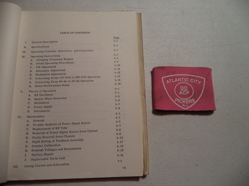 AILTECH TYPE 125 POWER SIGNAL SOURCE INSTRUCTION MANUAL 12511 REVISION C - Picture 2 of 9