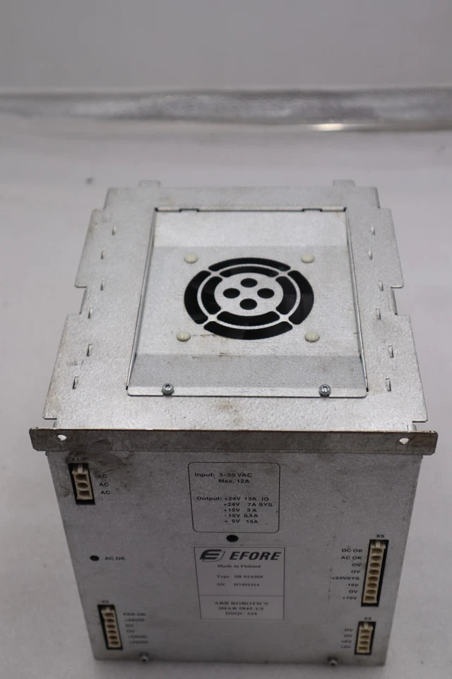 Efore ABB SR92A060 Power Supply Module 3HAB 5845-1/2 STOCK 3189 - Image 3 of 4