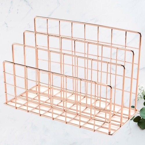 Magazine Rack Desk File officiel Organizer File Sorter Letter Tray Organizer