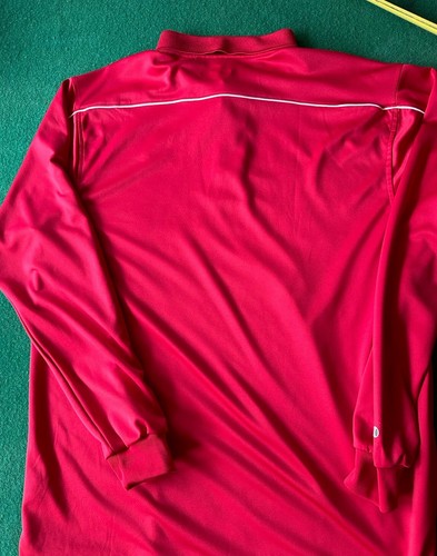 Ohio State Buckeyes Herren Erwachsene L Rot Langarm Pullover Polo Atmungsaktiv - Bild 6 von 13