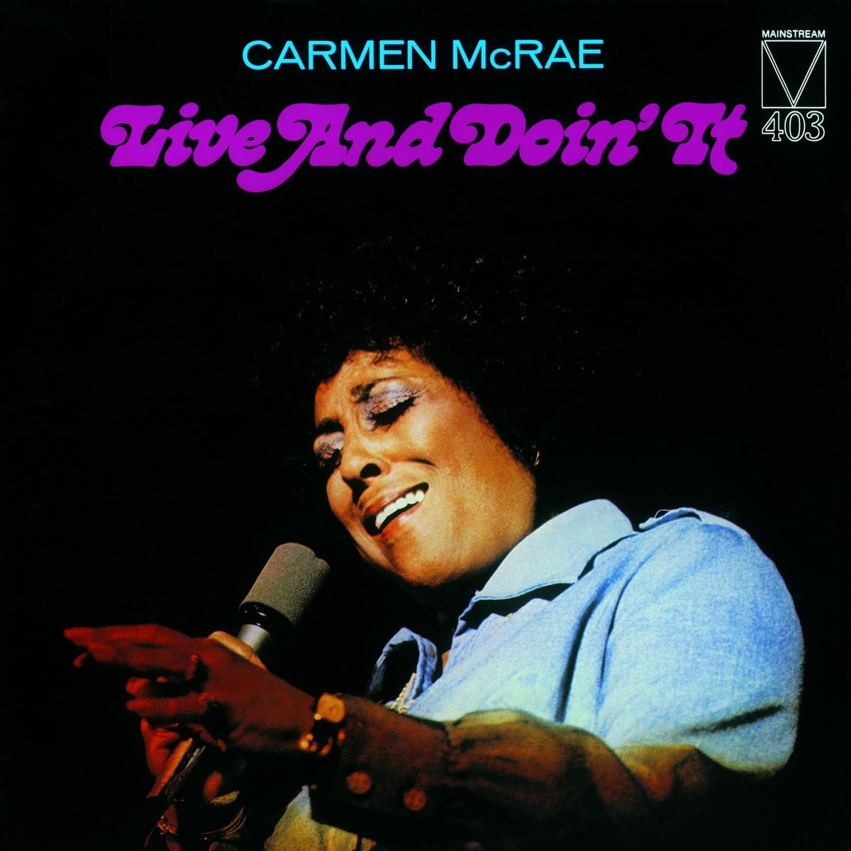 ★【JAZZ DVD】CARMEN MCRAE LIVE Carmen McRae Live and Doin' It [JAZZ Revolution Discount