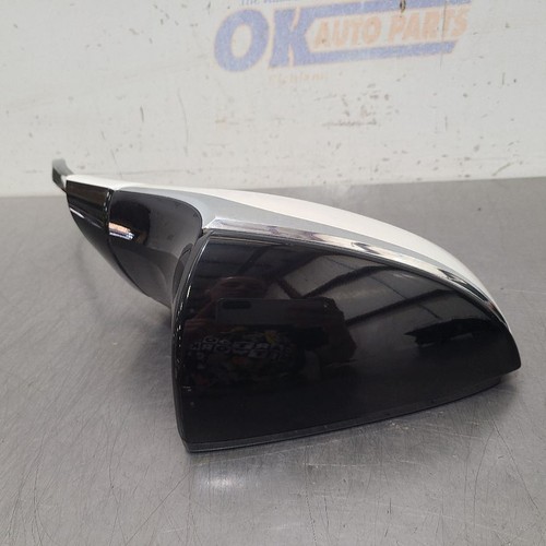 19 2019 LEXUS ES350 EXTERIOR SIDE VIEW POWER MIRROR WHITE HEATED RIGHT PASSENGER - Picture 6 of 12