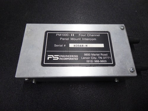 PS Engineering PM1000-II Four Channel Panel Intercom - Picture 3 of 3