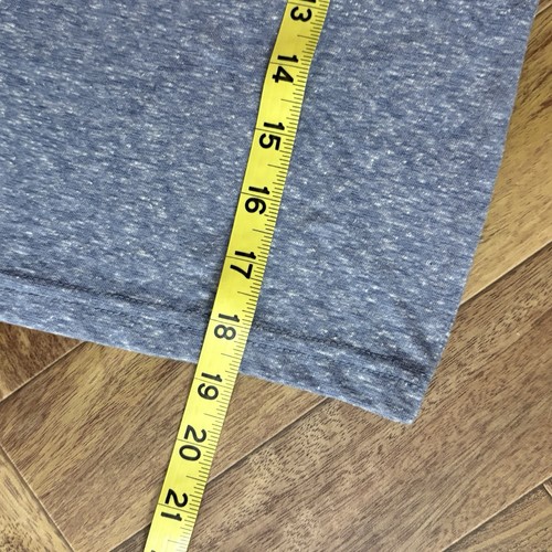 NWOT Boys Size 6 Tshirt Blue With Stripes Heather Blue School Fall Church E4 - Picture 8 of 8