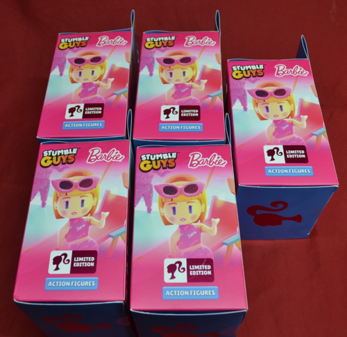 11 BARBIE Legendary Stumble Guys LIMITED ED. 4" Figures 2024 BARBIE, KEN & FAN - Picture 4 of 17