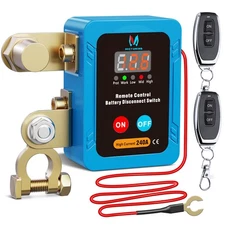 Car Battery Switch Disconnect Power Kill Master Isolator Cut Off Remote Control