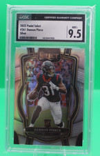 2022 Panini Select #261 Dameon Pierce CGC 9.5