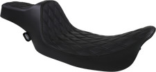 DRAG SPECIALTIES SEATS Extended Fits Reach Predator III Seat - Double Diamond -