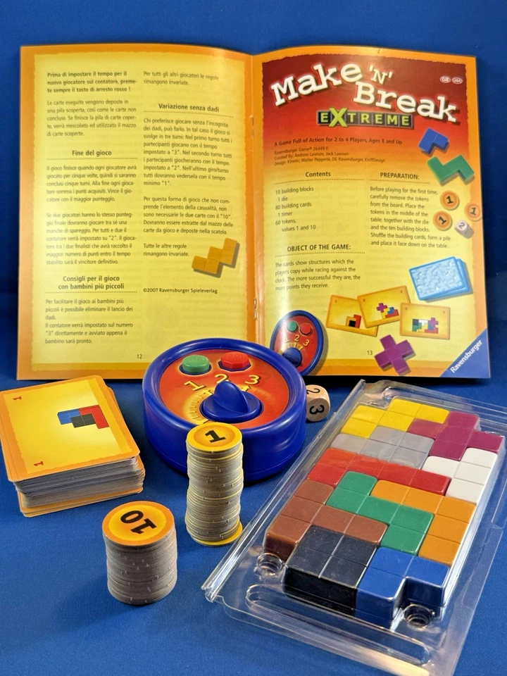 Ravensburger MAKE n'BREAK EXTREME Mucho más fresco que el original usado en excelente estado completo Foto 2 de 4