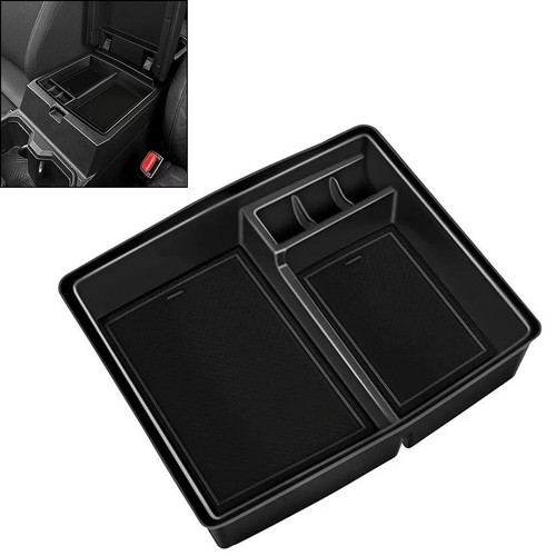 Armrest Storage Tray Non-Slip Mat Sturdy And Long-lasting Multiple Compartments - Picture 10 of 10