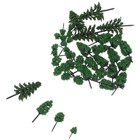 40 Pcs Plastic Model Trees Mixed Miniature Landscape Diorama Railroad Scenery