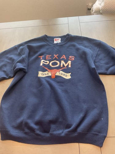 VINTAGE HANES HEAVYWEIGHT TEXAS POM 1994 1995 SIZE LARGE - Picture 14 of 14