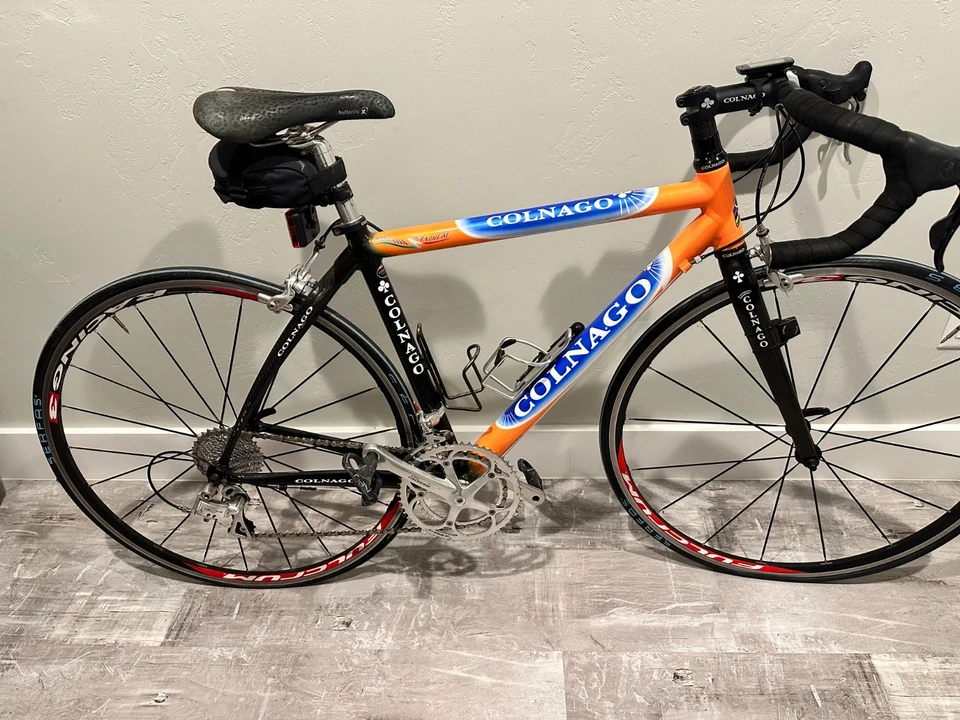 Colnago Strada Scandium 公路自行车 使用 状况良好 橙色 52 厘米 铝 — 第 2/4 张图片