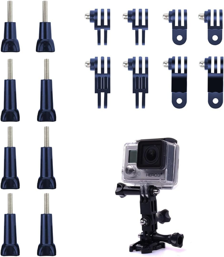 16 Pezzo Action Camera Braccio Girevole Regolabile, Gopro Bracci Di Prolunga Sup - Foto 10 di 12