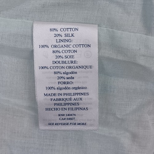 Faherty Sun Chaser Tiered Maxi Sundress Size L Boho Beach Cotton Silk Pockets - Picture 11 of 12