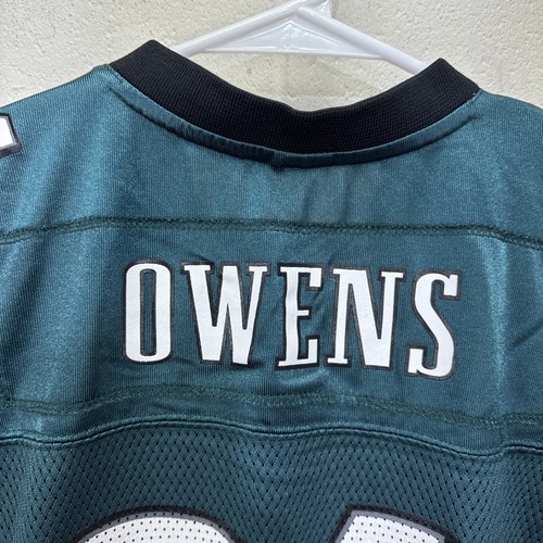 Philadelphia Eagles NFL Reebok On Field Jersey Terrell Owens #81 Youth Size XL - Picture 11 of 16